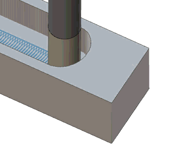 A close-up of a piece of metal
Description automatically generated
